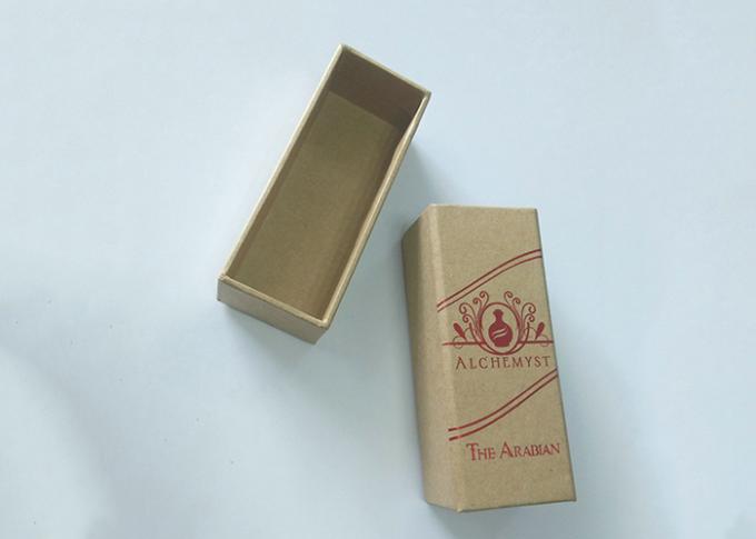 Brown Drawer Shaped Paper Gift Box , Small Paperboard Gift Boxes