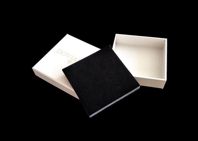 Foam Tray Lid And Base Boxes , Christmas Gift Boxes With Lids Black Pantone Color