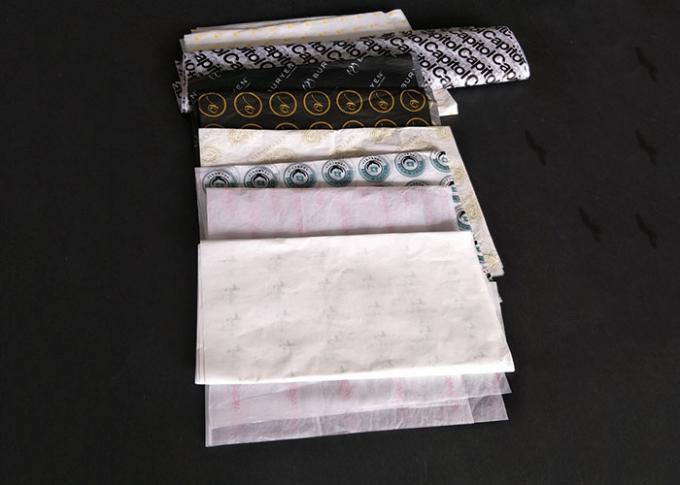Various Cosmetic Gift Custom Printed Tissue Paper Sheet  ISO9001 Certificate