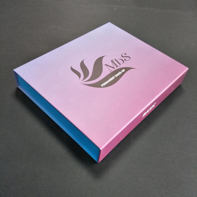 Fancy Pink Color Printed Custom Shipping Boxes Top Magnetic Closure Inside Teal