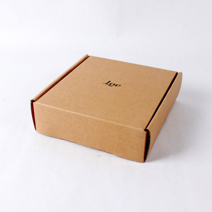 Original Color Custom Shipping Boxes Flat Pack With Corrugated Material