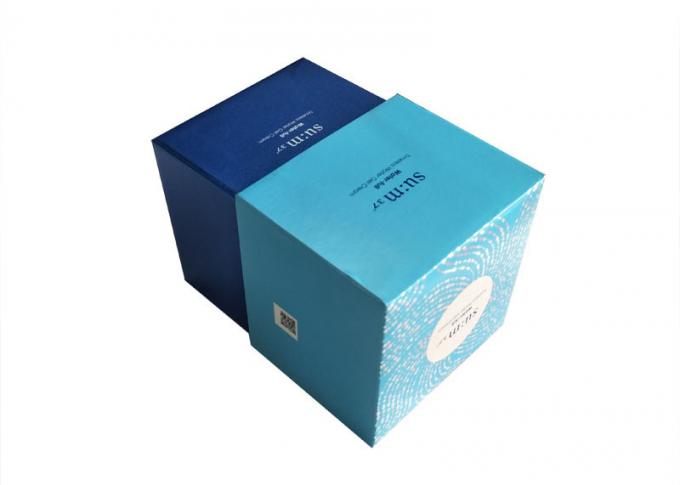 Full Printing Lid And Base Boxes Paper Cosmetic Packaging For Skin Care Cream