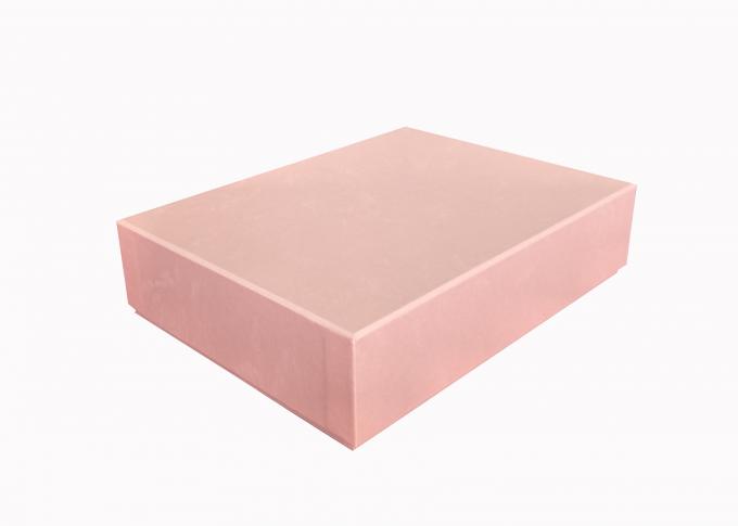 Album Lat Pack Gift Boxes Pink Paper Cardboard Cover Photo Frame Packaging