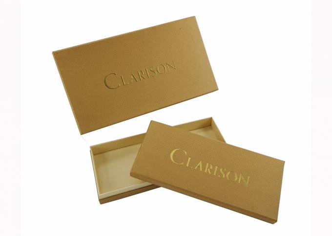 High End Paper Lid And Base Boxes Apparel Gift Elegant Presentation Textured Surface