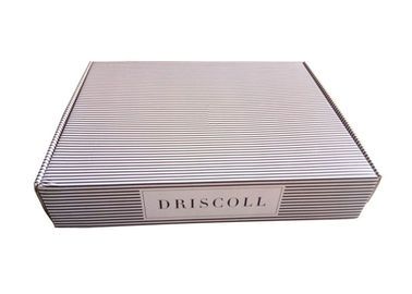 China Strips Flat Folding Corrugated Gift  Box For Dress And Hairs Packing factory