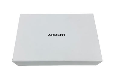 China Flat Paper Folding Gift Box White Color For Apparel Bikini Beachwear Packing factory
