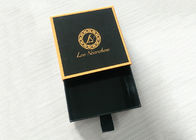 Gold Color Box Rim Paper Gift Box With Glossy Lamination Hot Stamping supplier