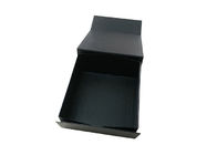 Recyclable Black Wrapping Folding Paper Gift Box For Clothes Or Shoes Packaging supplier