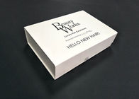 Moisture Proof White Clear Folding Gift Boxes For Hair Extensions Packaging supplier