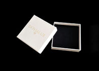 White Cardboard Gift Boxes Decorative , Present Boxes With Lids Tray Insert supplier