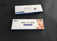 Small Flat Pack Business Card Gift Box , Gift Voucher Box For Skin Care Products supplier