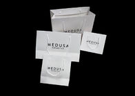 Foldable Paper Shopping Bags Custom Printed Retail Gift Flat Retail Sacks supplier