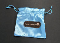 Bespoke Portable Velvet Jewelry Bags Printed Logo With Cover Lamination supplier