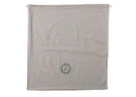 Grey Printed Portable Velvet Drawstring Bags Non Woven ODM OEM Service supplier