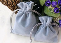 Jewelry Packing Velvet Drawstring Bags For Gift Giving Hot Stamping String supplier