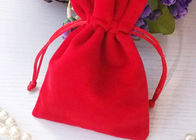 Jewelry Packing Velvet Drawstring Bags For Gift Giving Hot Stamping String supplier