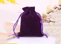 Fashional Velvet Drawstring Purse Black Material Recyclable First - rate supplier