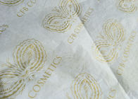 Golden Logo Garment Printed Gift Tissue Paper  Smooth White Color Customized supplier