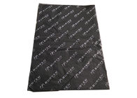 Black Bulk Tissue Paper ,Convenient Flower Wrapping Paper With Logo Printed supplier