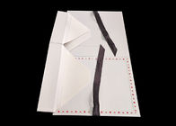 Ribbon Closure Open Custom Printed Shipping Boxes White Paperboard Folding supplier