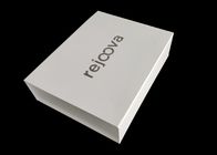 Embossed Silver Logo Cardboard Gift Boxes 30 * 25 * 8cm Spong Foam Insert supplier