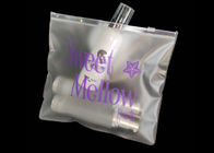 8.5 * 8 .5 Inches Clear Custom Shopping Bags For Make Up Hair Products supplier