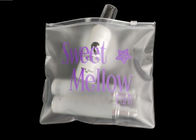8.5 * 8 .5 Inches Clear Custom Shopping Bags For Make Up Hair Products supplier