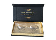 Small Size Eyelash Packaging Magnetic Closure Gift Box Various Design With Plastic Tray supplier