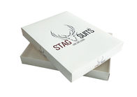 Printed Gift Card Box Matte Lamination Men's Clothing Packaging With Paper Sleeve supplier