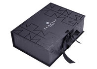 Customized Clothes Packaging Folding Pretty Gift Boxes With Ribbon Decorative supplier