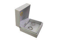 Earing Jewelry Paper Gift Box Cardboard Packaging With Customized Logo / Size supplier
