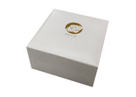 Earing Jewelry Paper Gift Box Cardboard Packaging With Customized Logo / Size supplier