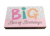 Custom Design Book Shaped Box Colorful Handmade Gift Packaging For Girls Dress supplier
