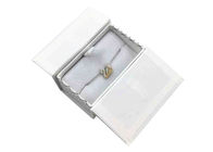 Lightweight Jewelry Paper Gift Box Packing Necklace With Hot Stamping Logo supplier