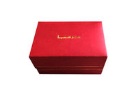Lovely Square Paper Gift Box Small Luxury Jewelry Pack For Earring / Wedding Ring supplier