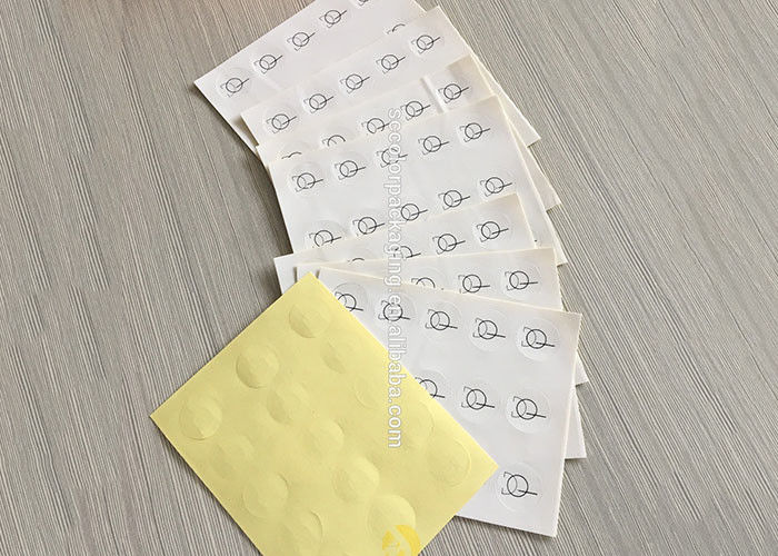 Adhesive Boutique Price Tags Matte Laminat Decorative Custom