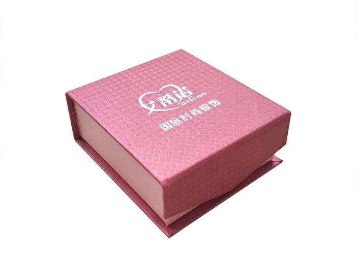 Jewelry Flip Top Gift Box Custom Paper Magnetic Cardboard Earring Packaging supplier