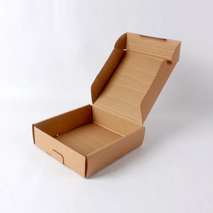 Original Color Custom Shipping Boxes Flat Pack With Corrugated Material