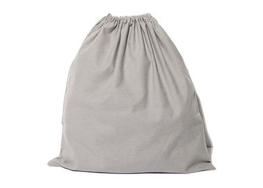 China Grey Printed Portable Velvet Drawstring Bags Non Woven ODM OEM Service factory