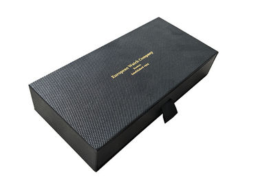 Hot Stamping Logo Drawer Sliding Paper Box Flat  Environmental For Watch Gift supplier