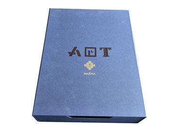 Light Blue Sliding Paper Box Accept Custom Recyclable Environment Friendly supplier