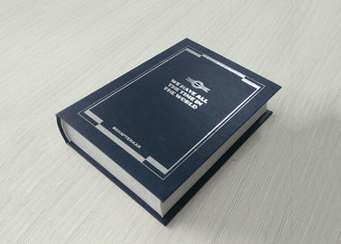 Printing Paperboard Book Shaped Box With Inner Tray Custom Logo OEM Service supplier