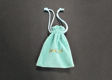 Earings Jewelry Gift Velvet Drawstring Bags White Recyclable Gift Pouch supplier