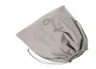 Grey Printed Portable Velvet Drawstring Bags Non Woven ODM OEM Service supplier