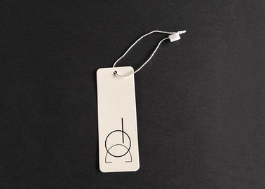 Matte Laminat  Logo Printed Custom Sticker Labels Cardboard With A String supplier