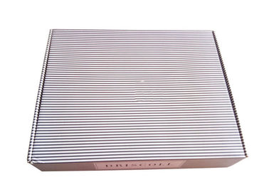 Strips Flat Folding Corrugated Gift  Box For Dress And Hairs Packing supplier