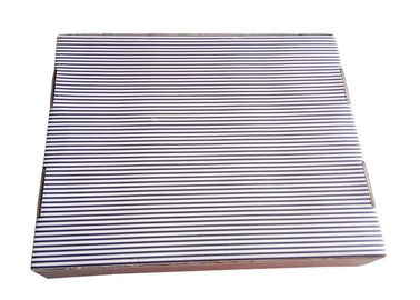 Strips Flat Folding Corrugated Gift  Box For Dress And Hairs Packing supplier