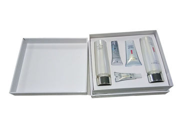 Cardboard Paper Gift Box 3 Layers / Plastic Tray For Cosmetic Packing supplier