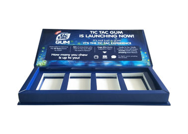 Full Color Printing Magnetic Lid Gift Box , Candy Packaging Flip Top Magnetic Box supplier