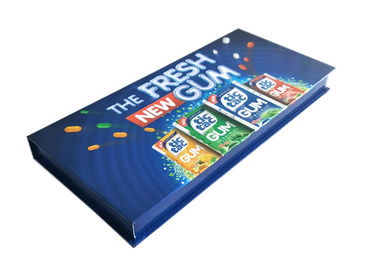 Full Color Printing Magnetic Lid Gift Box , Candy Packaging Flip Top Magnetic Box supplier